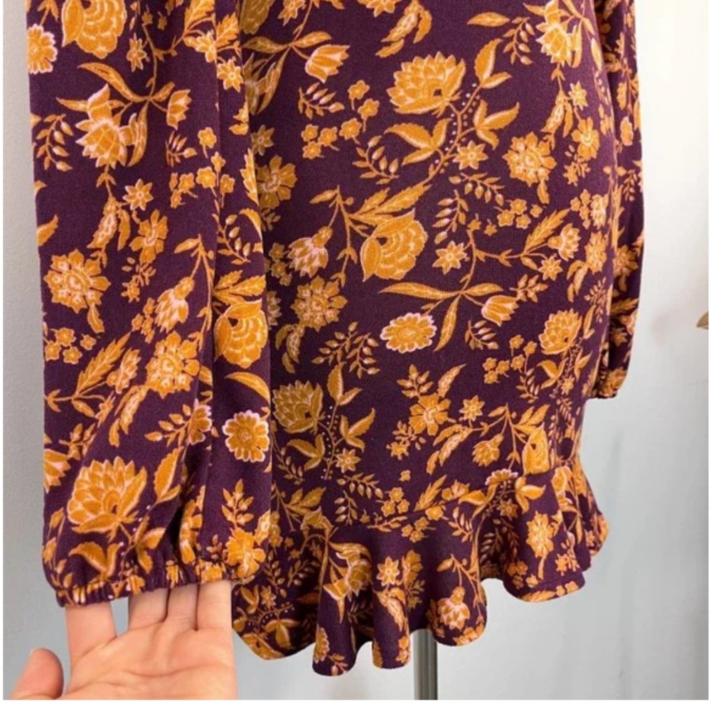NWOT Floral flounce dress - Picture 6 of 14